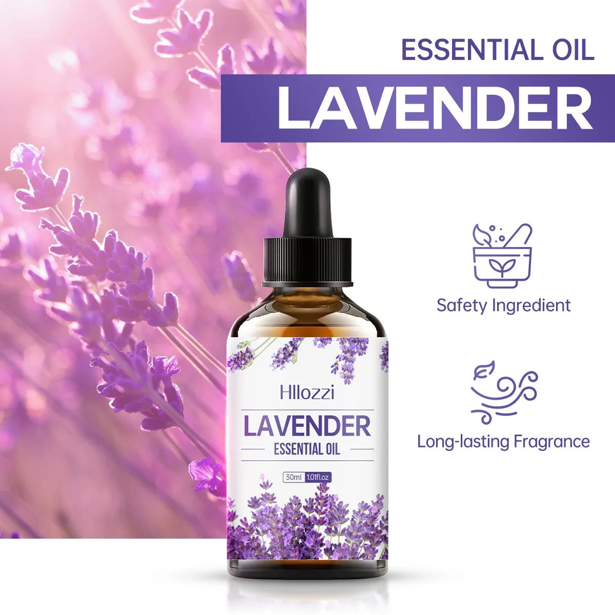 Aromatherapy Massage Oil Rose Rosemary Lavender Face Body Skin Massage Oil